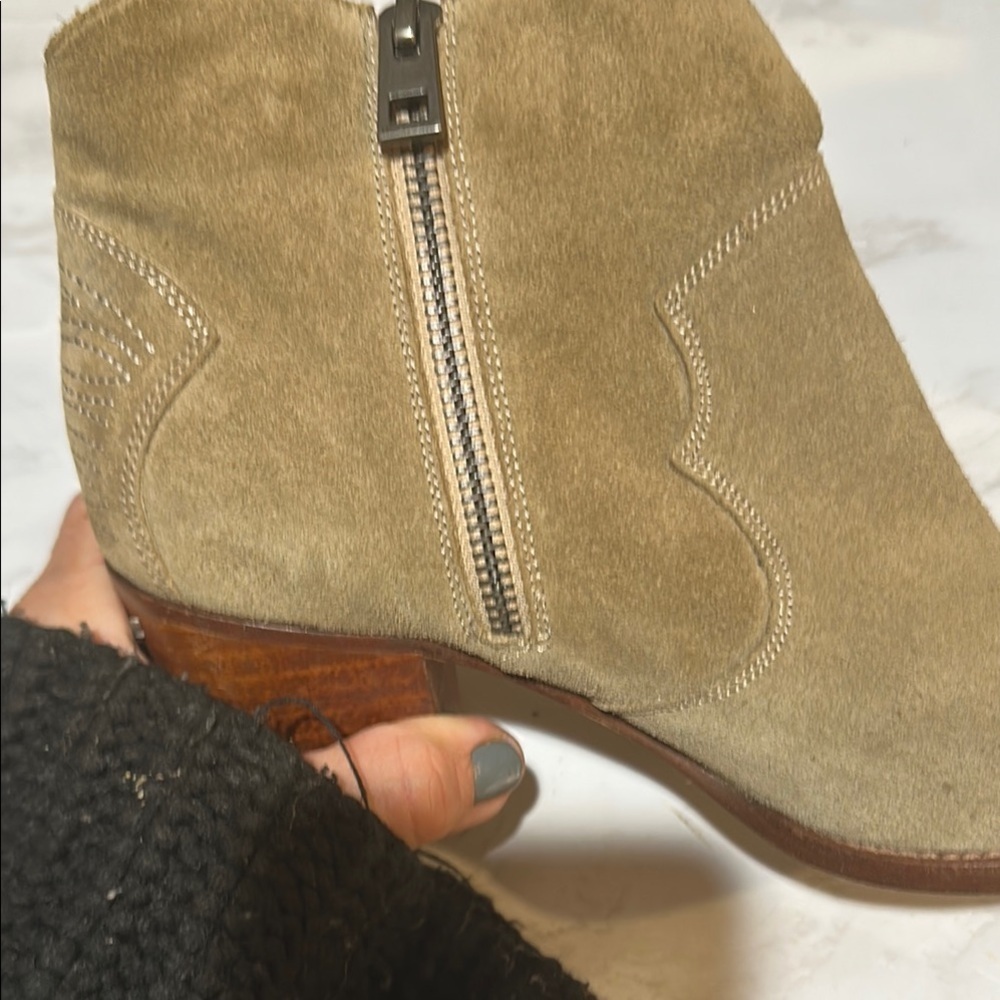 Zadig & Voltaire Tan Ankle Boots - Picture 6 of 9